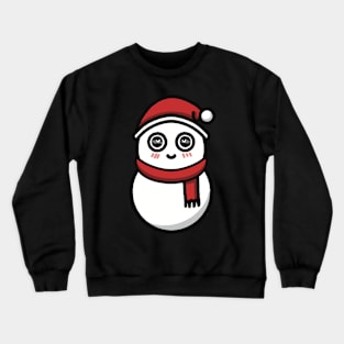 Cute Christmas Snowman Crewneck Sweatshirt